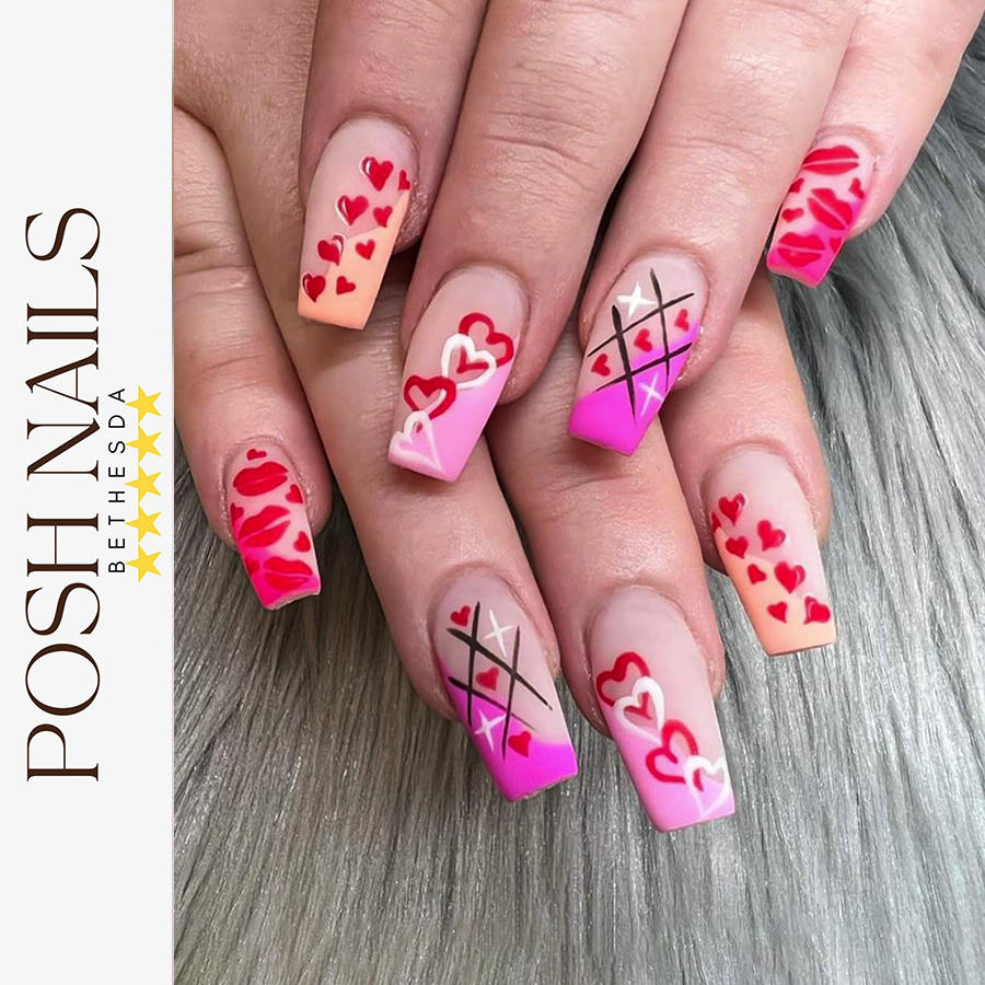 nail design by Posh Nails